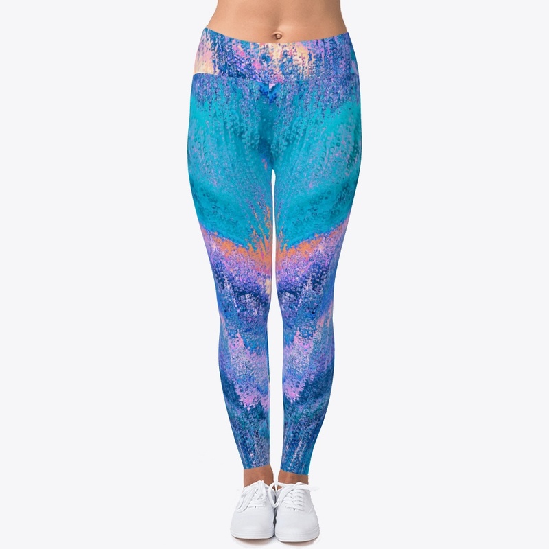 Coloured Texture Print