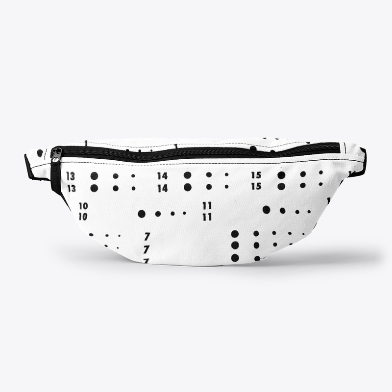 120 film backing paper fanny bag