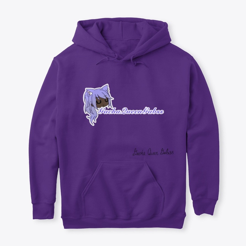 Gacha Queen Gabss logo hoodie