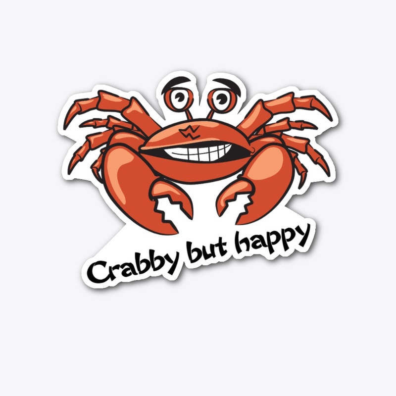 Crabby but happy