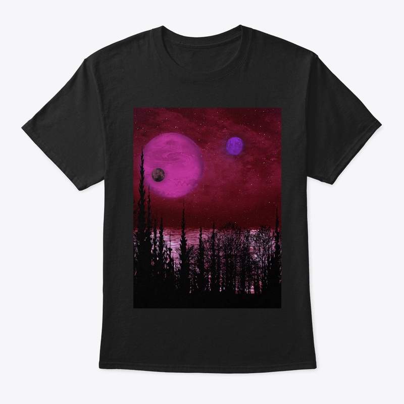 Sci-Fi Forest Landscape