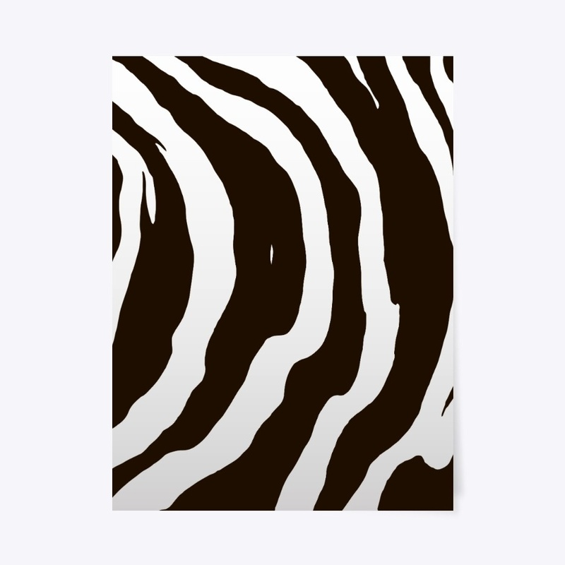 Zebra Stripes Animal Print 