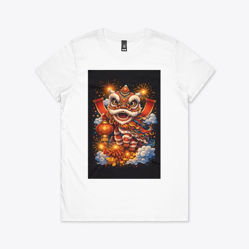 Lunar New Year Lucky Lion Tee