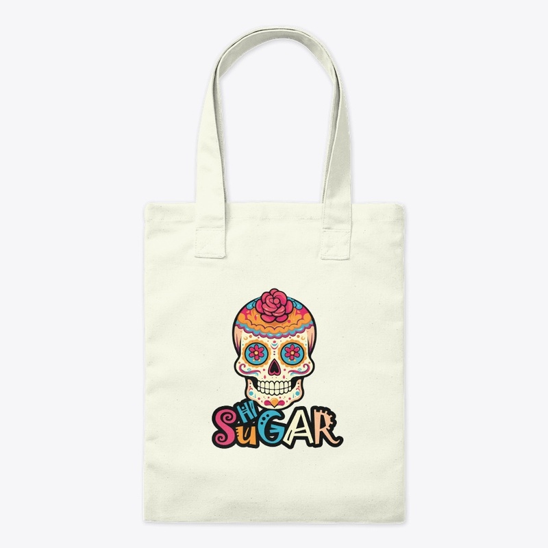 sugar skull festival with flowers
