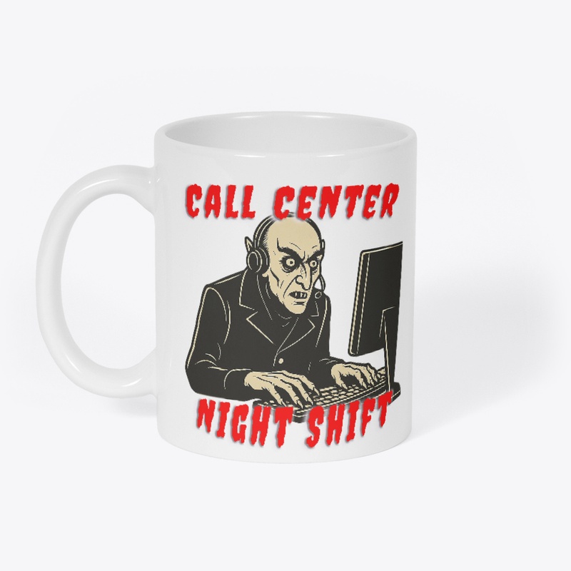 Call Center  Nosferatu Horror Tee