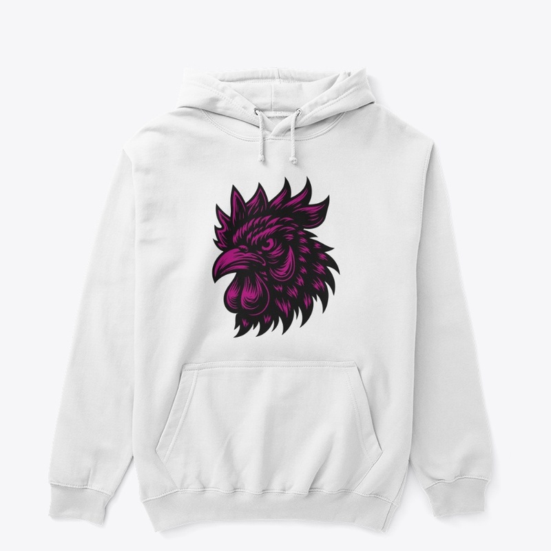 Wild Angry Chicken Design