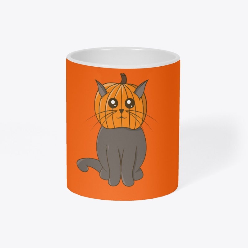 Pumpkin Cat