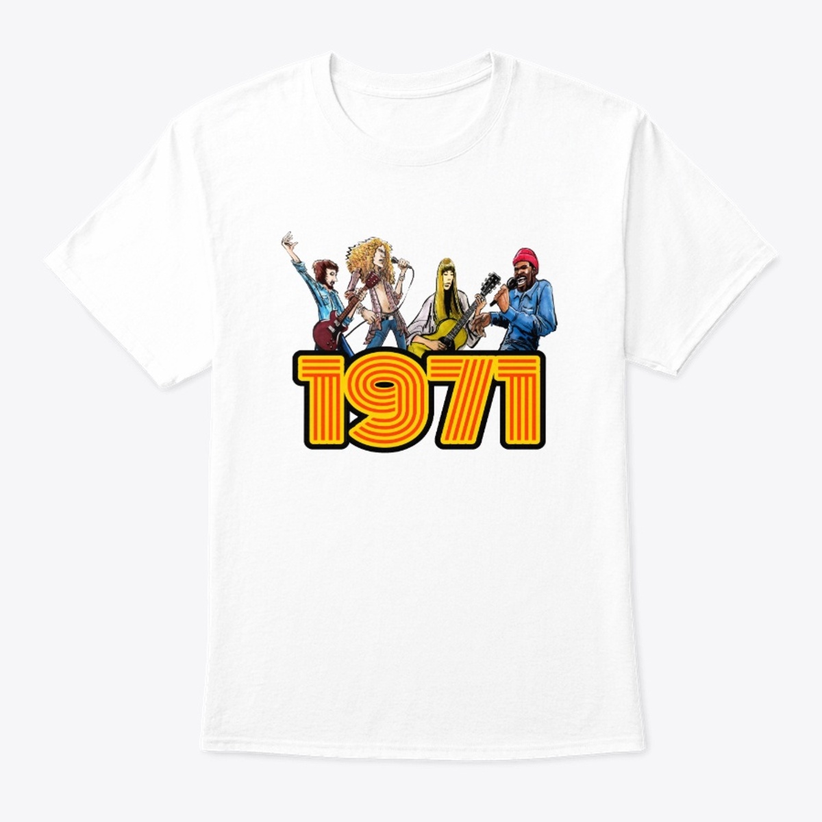 Professor of Rock Merch - Vintage Years Collection 1971