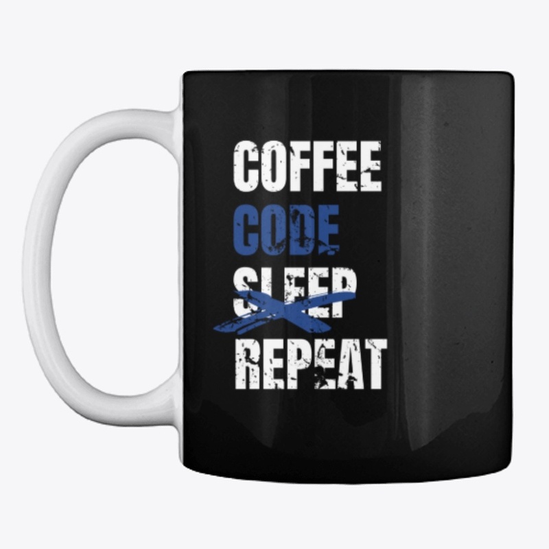 Coffee Code Sleep Repeat T-Shirt