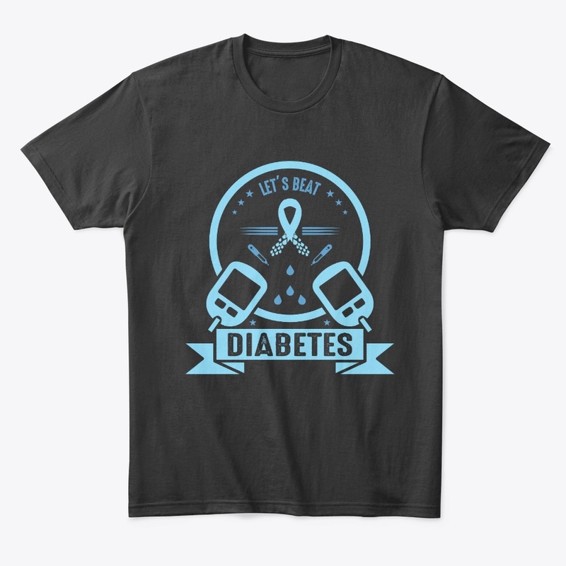 Lets Beat Diabetes -Diabetes Day T shirt