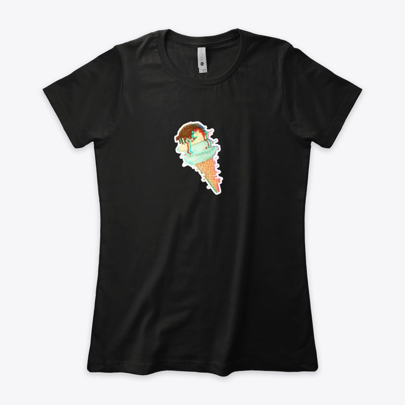 Glitchy Ice Cream Cone