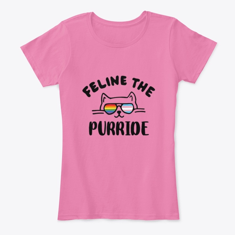 Feline The Purride Funny Cat LBGT