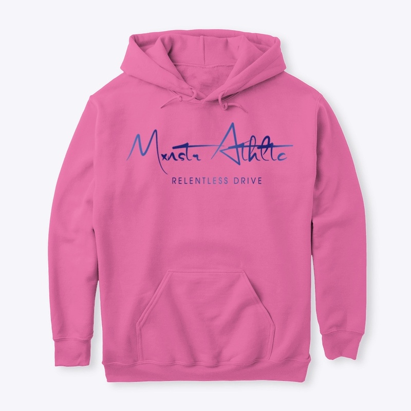 Mxnstr Athltc Hoodie Pink