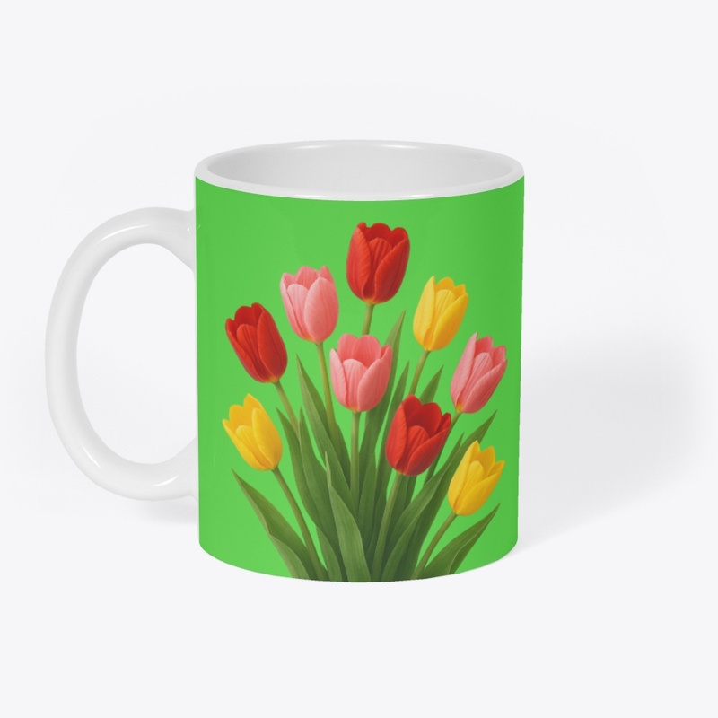 Morning Tulips Mug