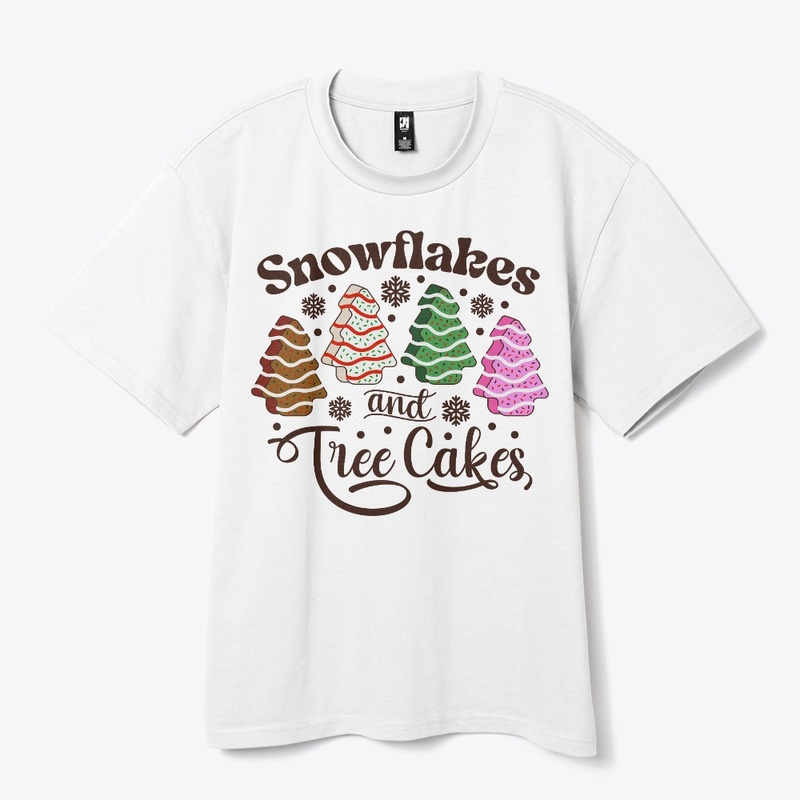 Snowflakes And Tree Cakes