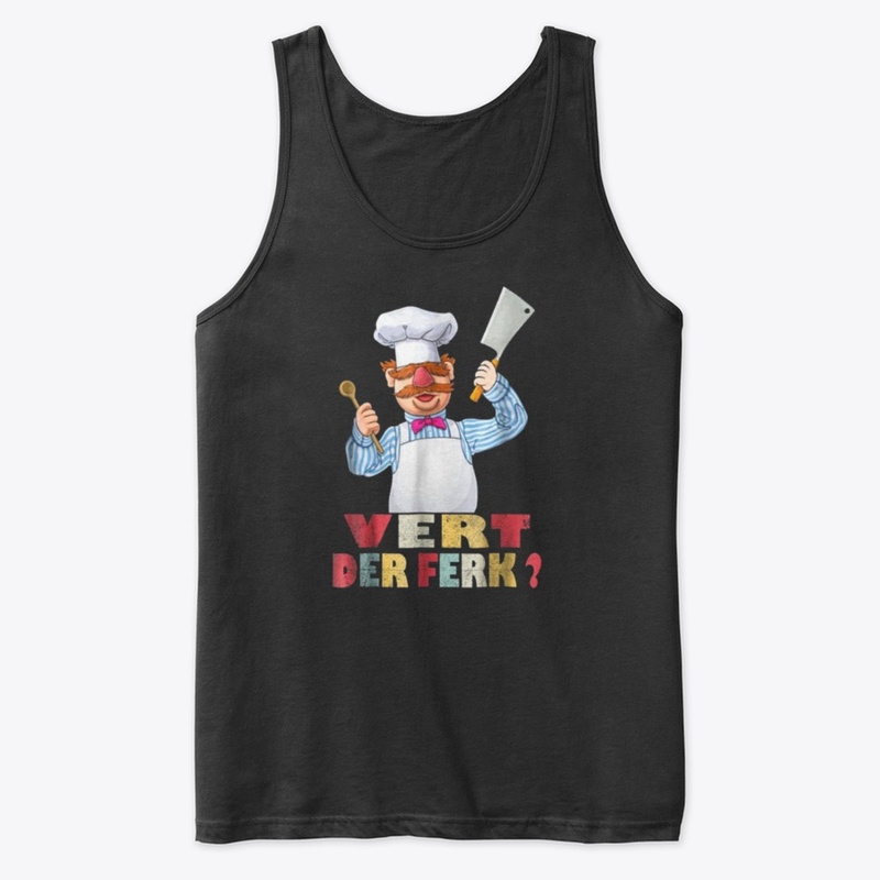 Vert Der Ferk Chef Knife Tee Shirt