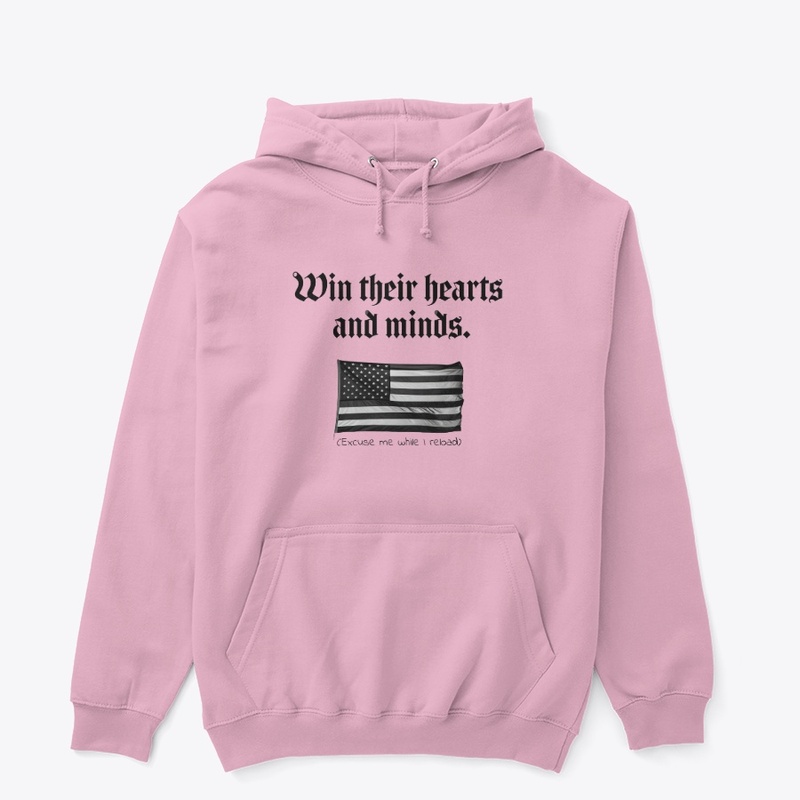 Win Their Hearts and Minds - Unisex Classic Pullover Hoodie