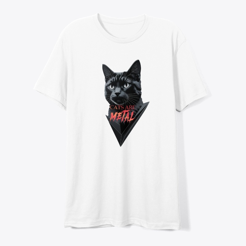 Cats Are Metal Merch 