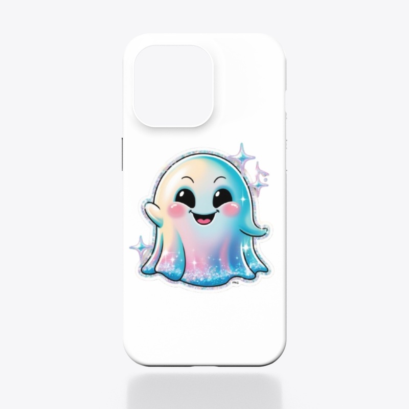 Halloween glitter ghost