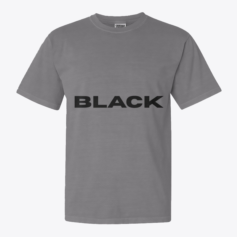 BLACK but not background