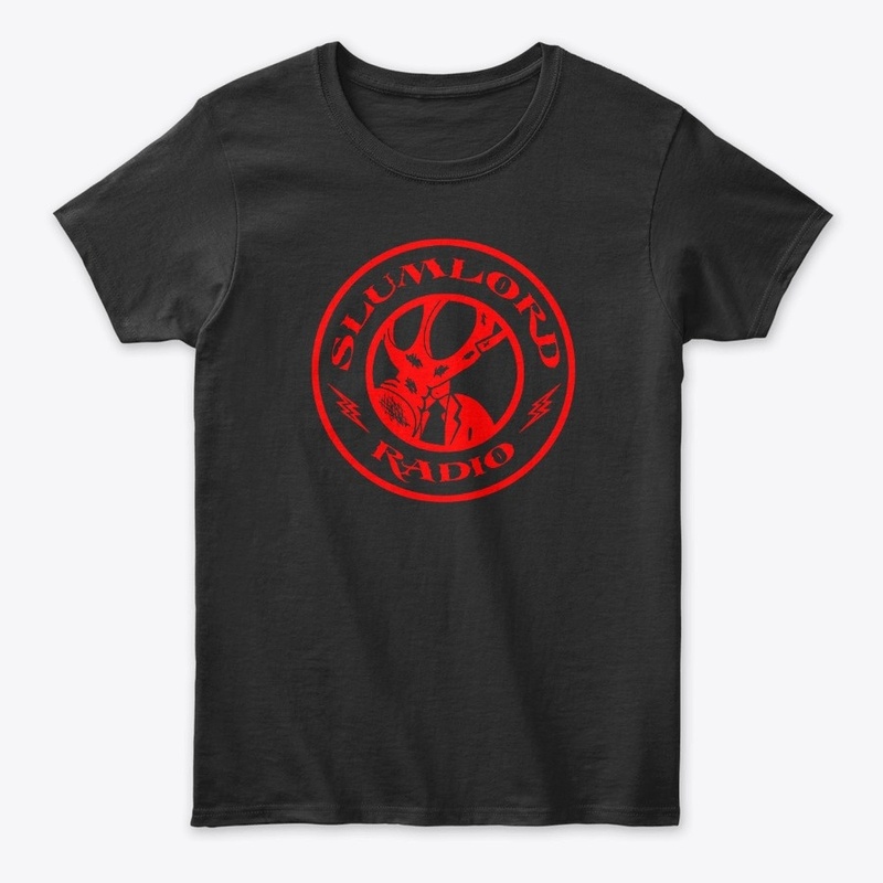 Slumlord Radio - Gas Mask Logo RED