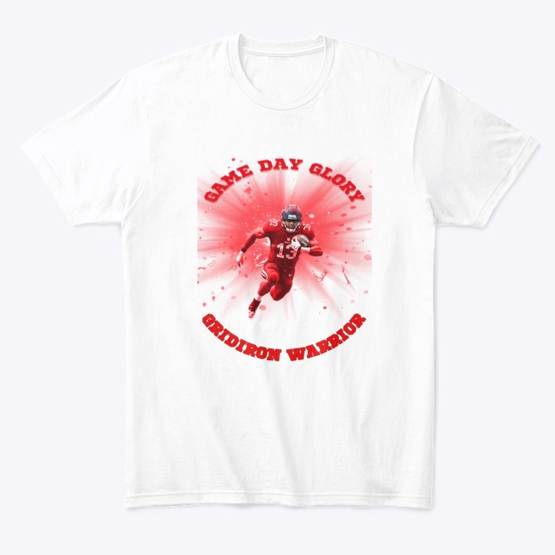 Game Day Glory  Full Red print.