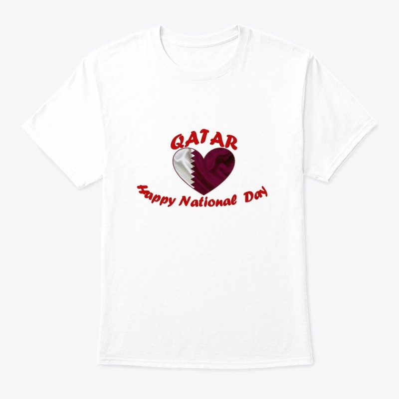 Qatar happy national day T-shirt design