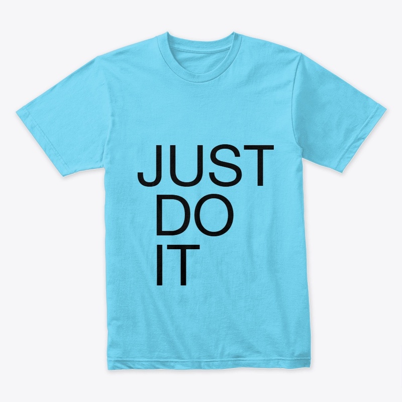 LIGHT BLUE PURE COTTON T-SHIRT 