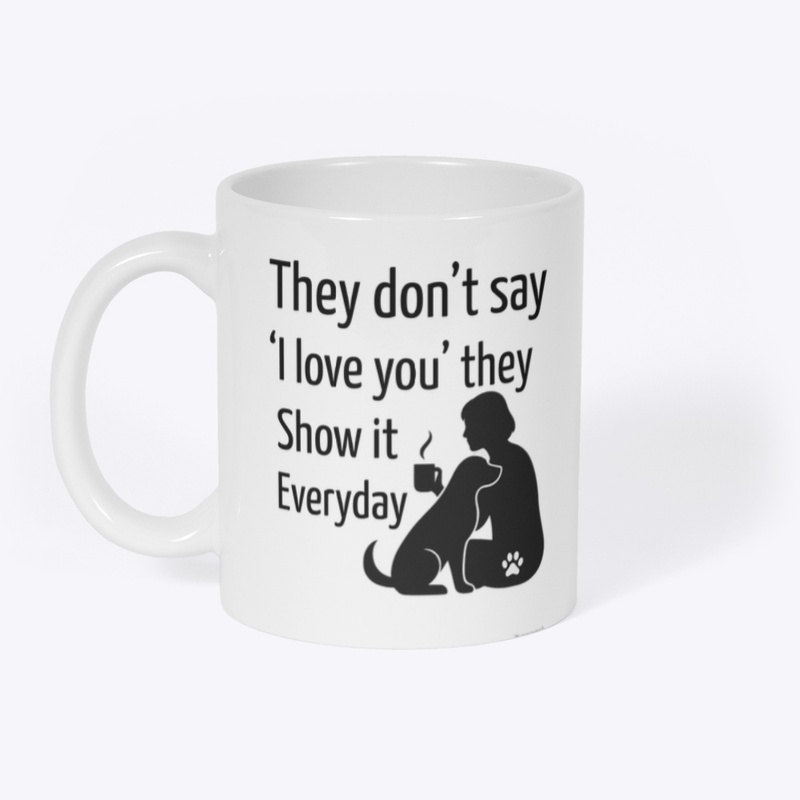 Paws and peace mug