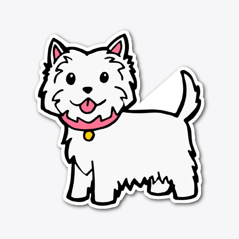 The real westie sticker