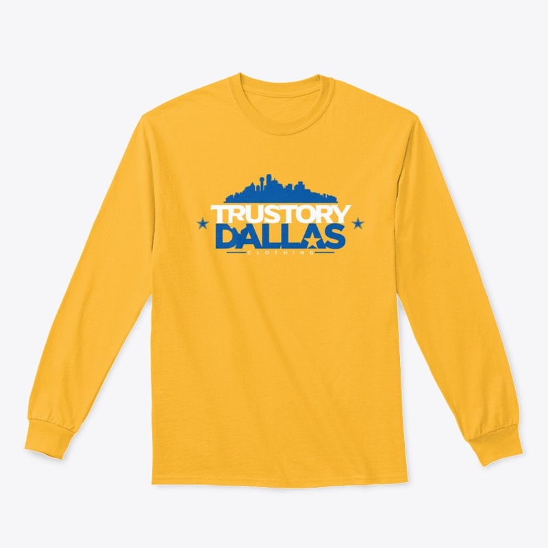 Royal Blue and White Dallas Logo