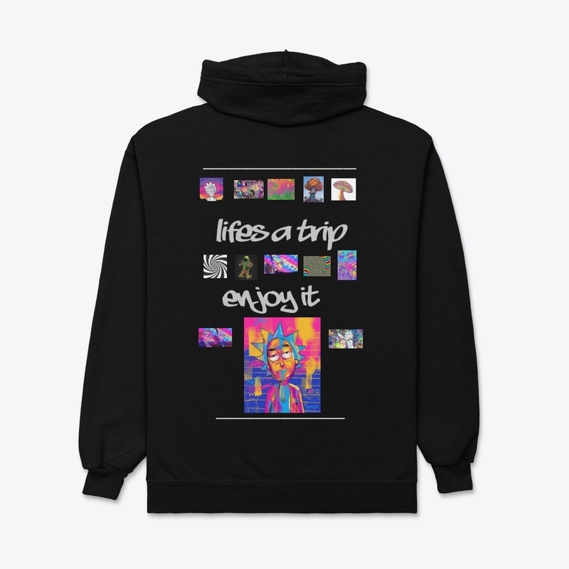 "Level up" designer shroom merch