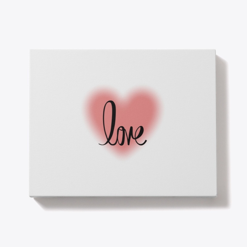 Simple touch with bloomy heart