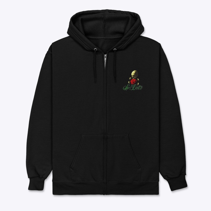 DIRTE HOODIE pull over or zipper down