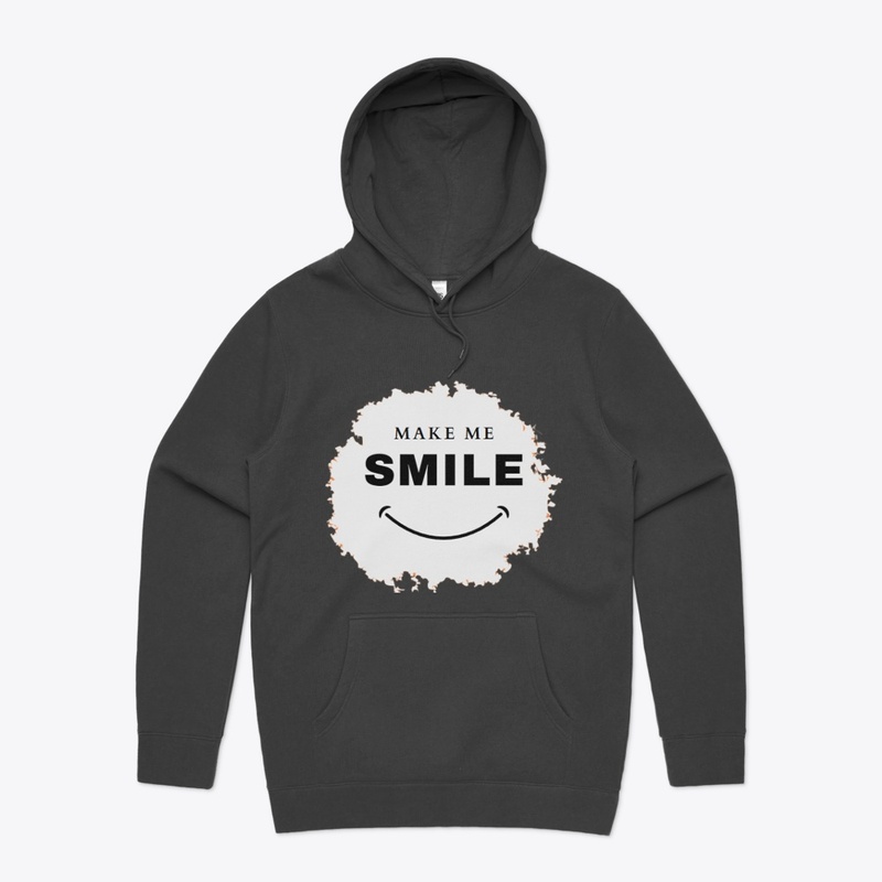 MAKE ME SMILE Men's Stencil Hoodie