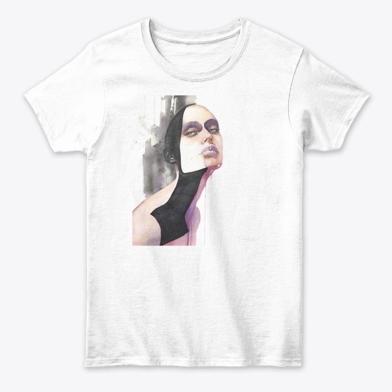 Hi-Wear CO-02 White Woman Abstract
