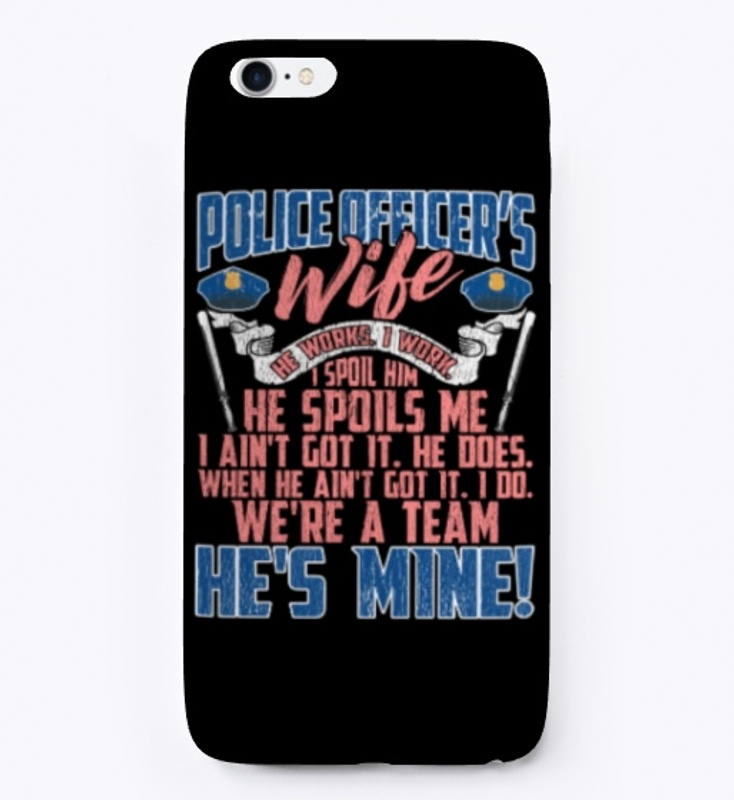 Lovely Police Officer's Wife We're Team