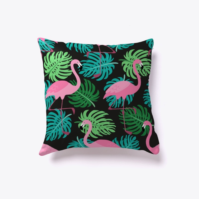 indoor pillow flamingo