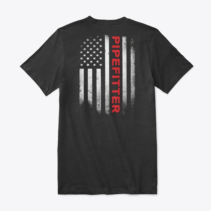 Pipefitter US Flag Shirt