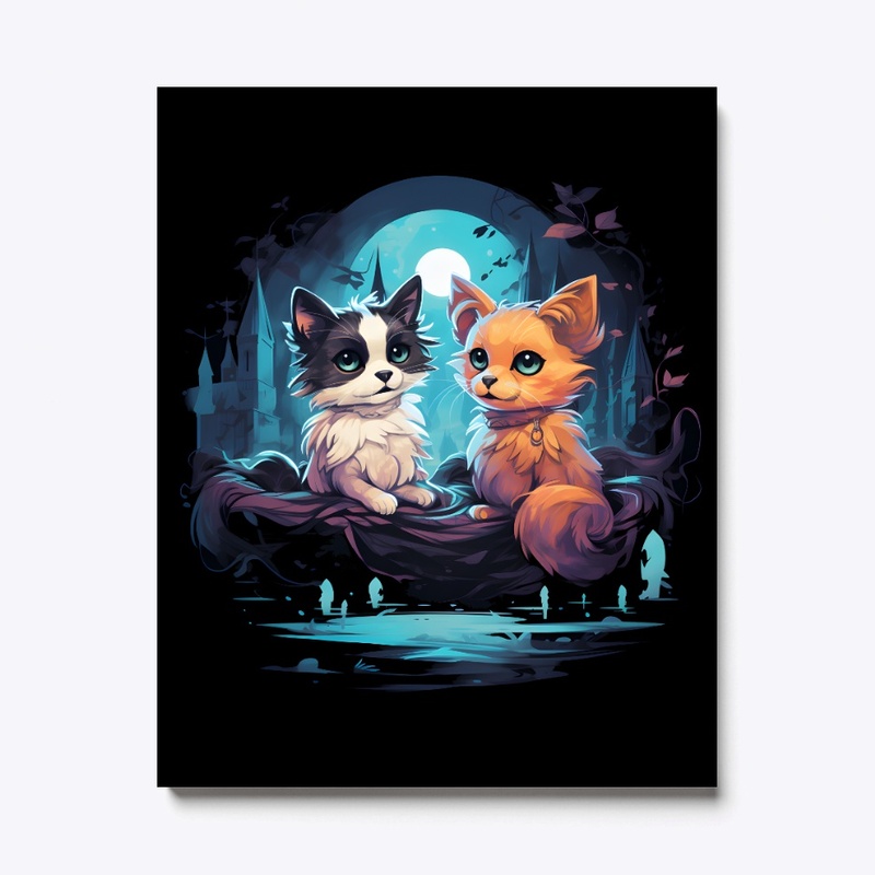 Halloween Cat Design