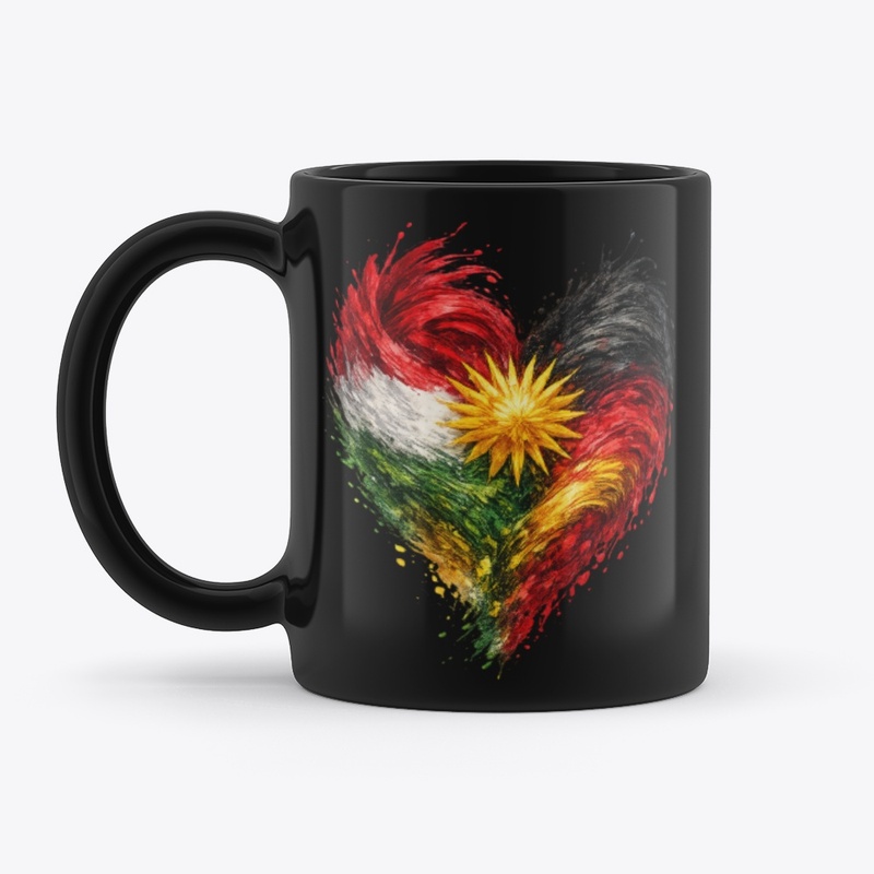 Kurdish-German Heart: A Symbol of Unity