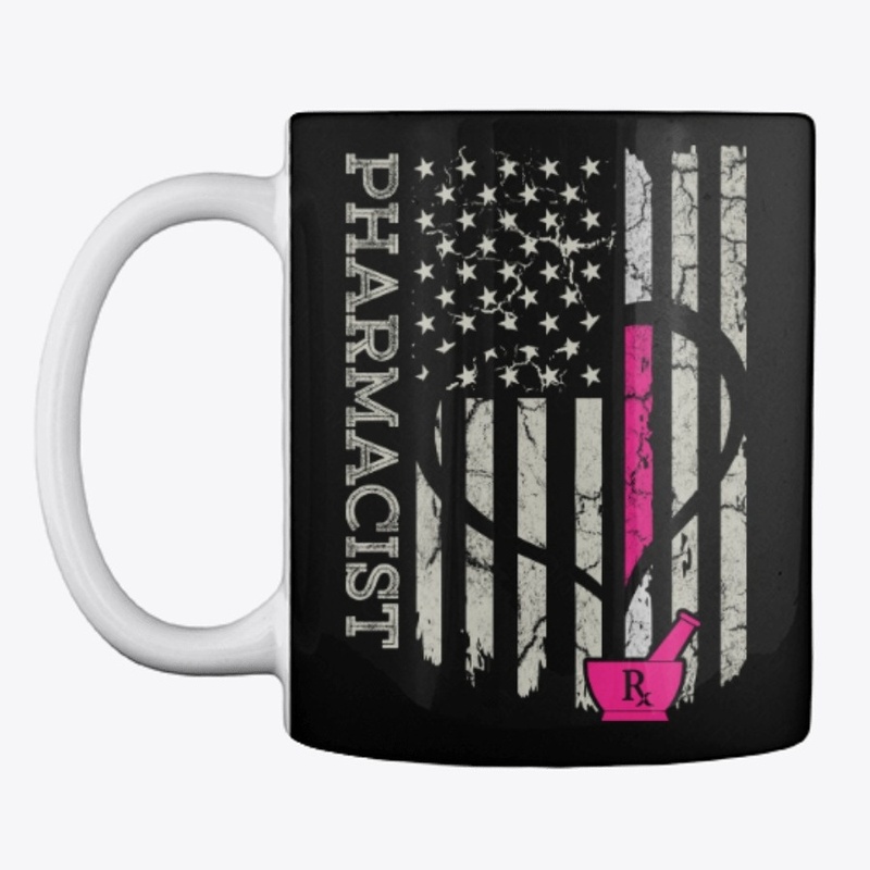 US Flag Pharmacist Blanket