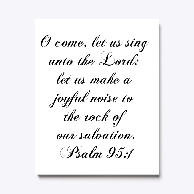Make a Joyful Noise Canvas