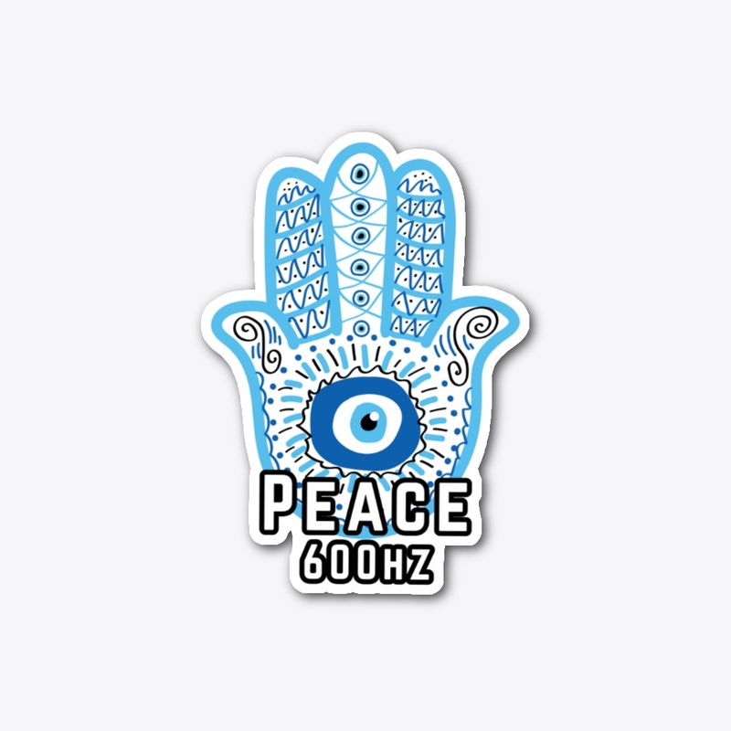 Peace Mosaic Hand 600hz