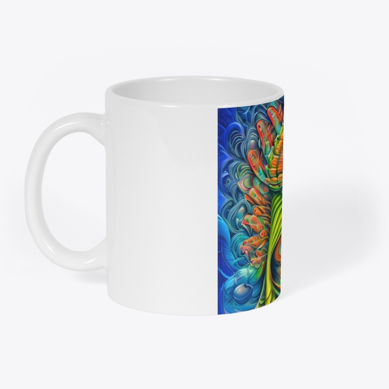 Colorful alien 