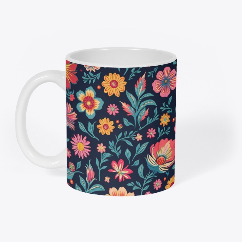Floral Kitchen Coffee