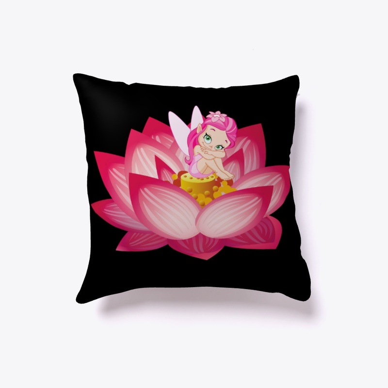 Cute Fairy Water Lily Design