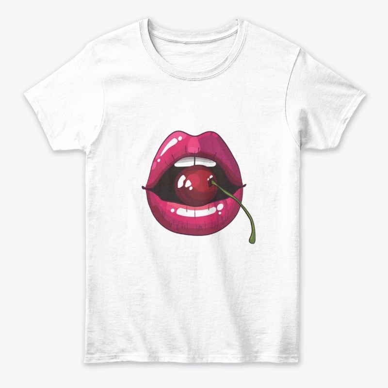 Cherry lips T shirt