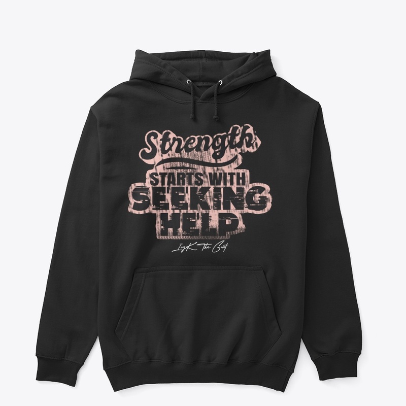 Black - Seek Help Hoodies