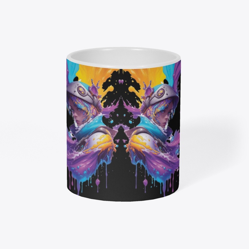 Female Splash Paint 